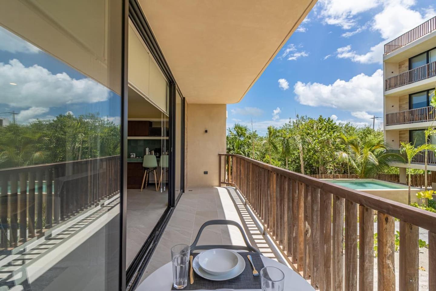Hotel Pool View Loft Steps From The Ocean In Punta Cocos - C101 Isla Holbox Exterior foto